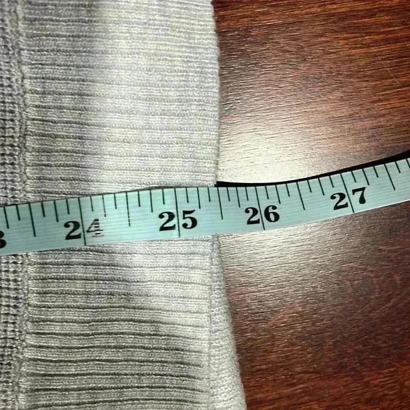 Evolution Womens Hoodie XXL Forest Green Gray Waffle Knit Pullover Hi-Lo Hem New - Picture 12 of 13